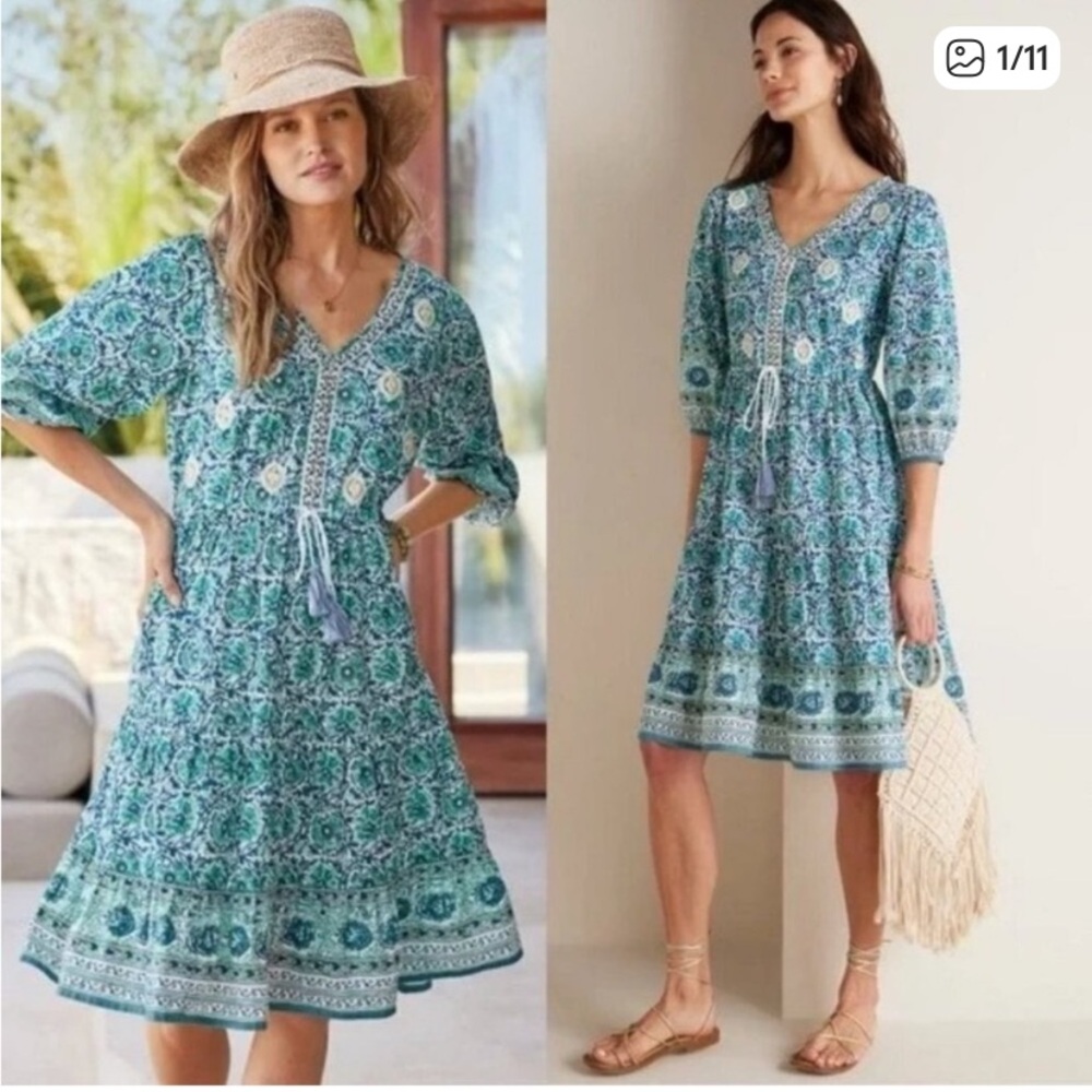 Soft Surroundings Nerissa Dress Cover Up Womens S (6/8)